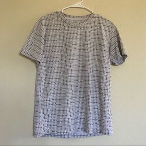 Uniqlo x SPRZ NY Geometric Gray Tshirt